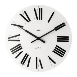 Alessi Firenze wandklok Ø36 cm, Wit< Wandklokken