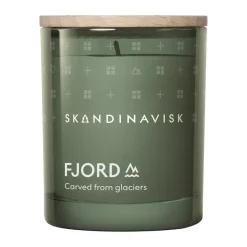 Skandinavisk Fjord geurkaars met deksel, 65 g< Geurkaarsen & Aroma Diffusers