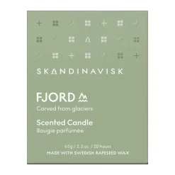 Skandinavisk Fjord geurkaars met deksel, 65 g< Geurkaarsen & Aroma Diffusers