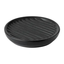 Stelton Fjord zeepbakje Ø11 cm, Black< Zeepdispensers & Zeepschaaltjes