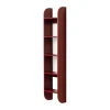 TÔNN furniture Flaneaur wandplank 27x128 cm, Burgundy< Planken & Planksystemen