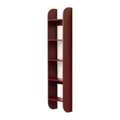 TÔNN furniture Flaneaur wandplank 27x128 cm, Burgundy< Planken & Planksystemen