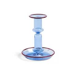 HAY Flare medium kandelaar, Light blue-red< Kandelaars