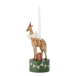 Bloomingville Flor kandelaar 25 cm, Giraffe< Kandelaars|Kinderkamer Interieuraccessoires