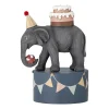 Bloomingville Flor kandelaar 18 cm, Olifant< Kandelaars|Kinderkamer Interieuraccessoires