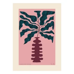 Paper Collective Flower Studies 01 (Dieffenbachia) poster, 30x40 cm< Posters