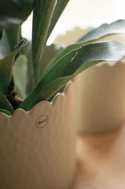 DBKD Flowery pot Ø20 cm, Creme< Bloempotten