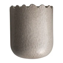 DBKD Flowery wandpot 19 cm, Beige< Bloempotten