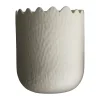 DBKD Flowery wandpot 24 cm, Creme< Bloempotten