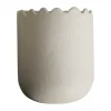 DBKD Flowery wandpot 19 cm, Creme< Bloempotten