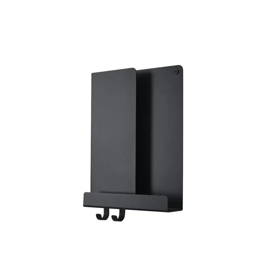 Muuto Folded plank 29,5x40 cm, Black< Planken & Planksystemen