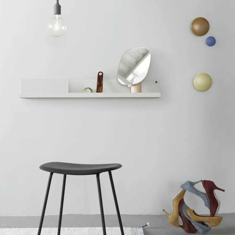 Muuto Folded plank 29,5x40 cm, Black< Planken & Planksystemen