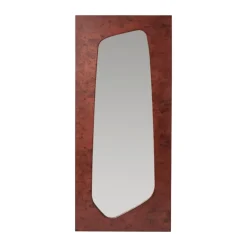 Ferm Living Folia spiegel, Dark stained burl, 135 cm< Wandspiegels