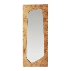 Ferm Living Folia spiegel, Natural burl, 135 cm< Wandspiegels