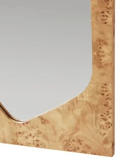 Ferm Living Folia spiegel, Natural burl, 135 cm< Wandspiegels