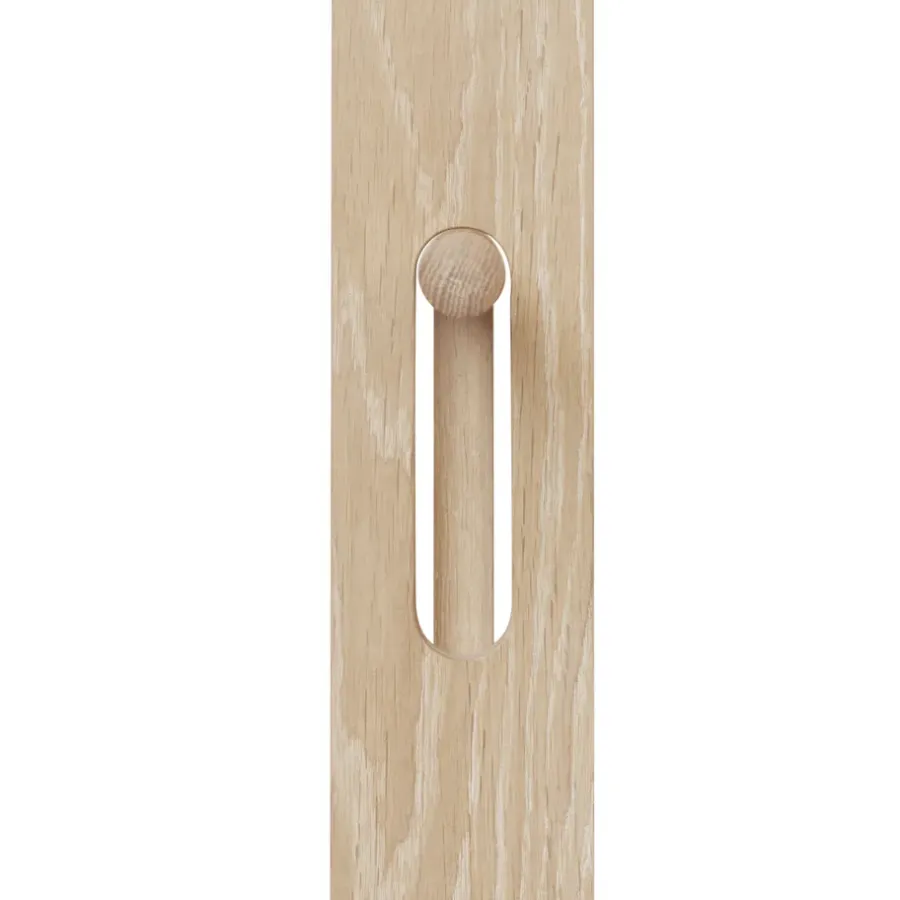 Form & Refine Foyer rockhanger 173,3 cm, Wit eiken< Kapstokken & Hangrekken