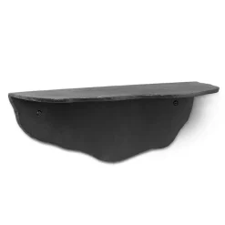 Ferm Living Fracture plank, Zwartgeblakerde aluminum< Planken & Planksystemen