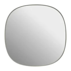 Muuto Framed spiegel, Grey-clear, 40x40 cm< Wandspiegels