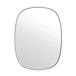 Muuto Framed spiegel, grijs, 59x44 cm< Wandspiegels