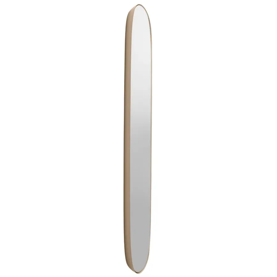 Muuto Framed spiegel groot, Rose-clear, 118x44,5< Wandspiegels