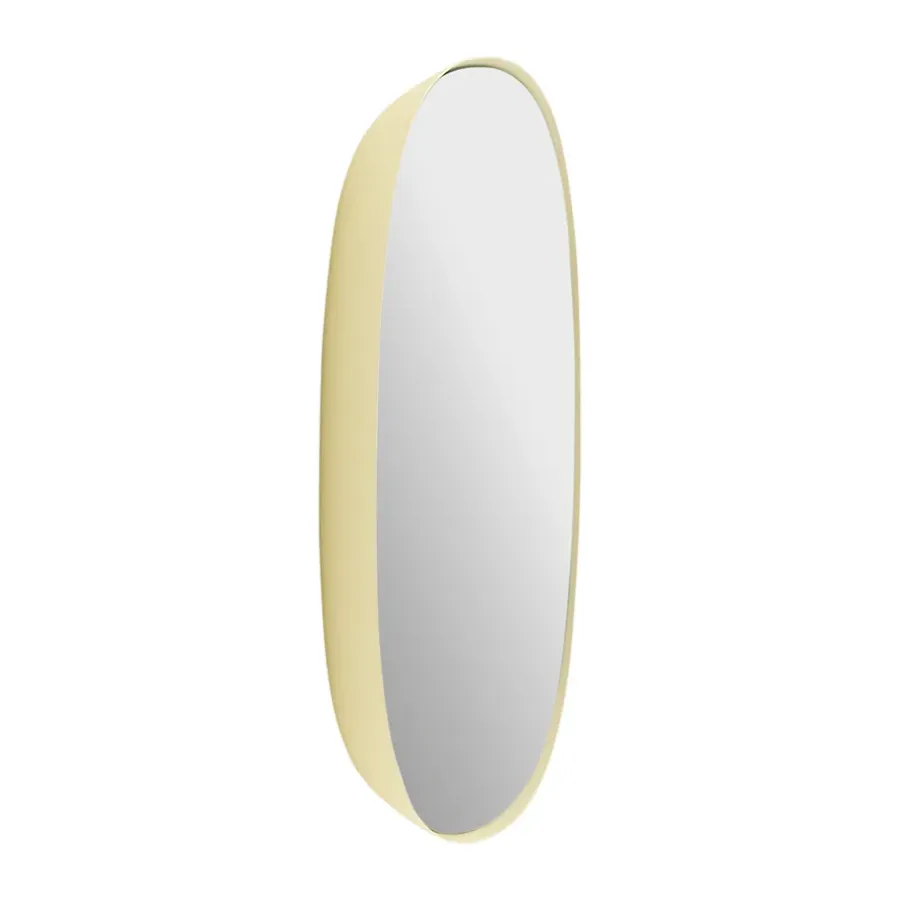 Muuto Framed spiegel, Light yellow-clear, 40x40 cm< Wandspiegels
