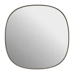 Muuto Framed spiegel, Taupe-clear, 40x40 cm< Wandspiegels