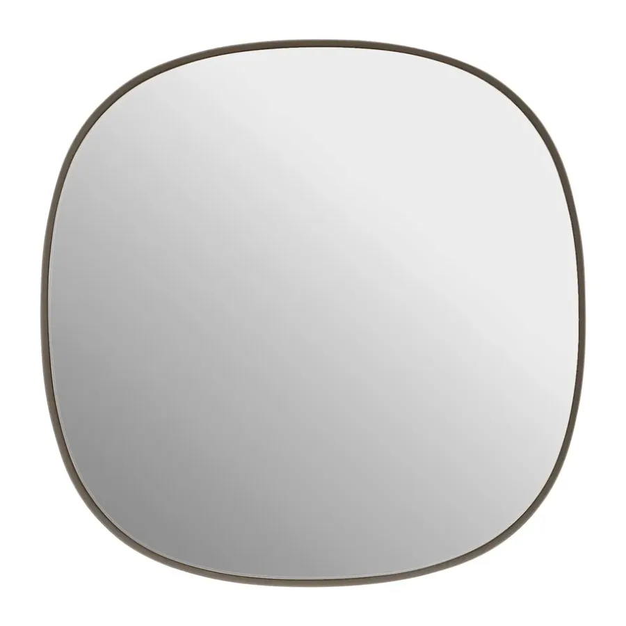 Muuto Framed spiegel, Taupe-clear, 40x40 cm< Wandspiegels