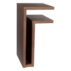 Maze F-shelf wandplank walnoot, plank naar rechts< Planken & Planksystemen