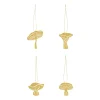 Cooee Design Fungi decoratiehanger 4-delig, Brass< Kerstdecoraties|Paasdecoratie