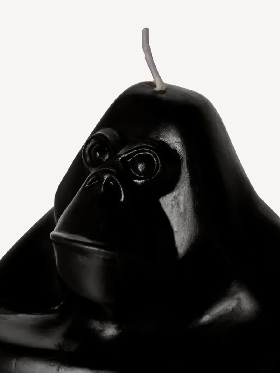 Kosta Boda Gabba Gabba Hey kaars 11,5 cm, Zwart< Kaarsen