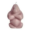Kosta Boda Gabba Gabba Hey kaars 11,5 cm, Roze< Kaarsen