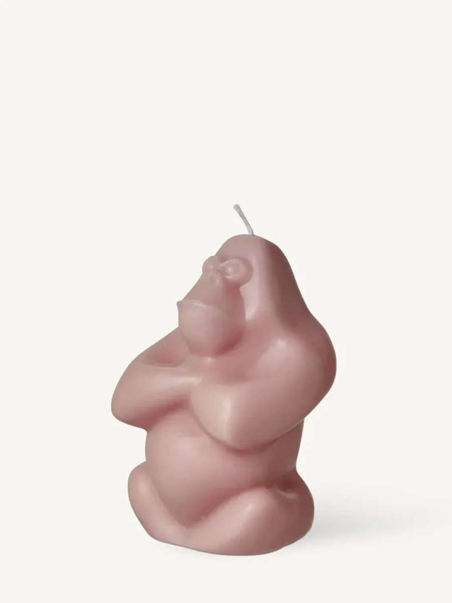 Kosta Boda Gabba Gabba Hey kaars 11,5 cm, Roze< Kaarsen