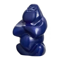 Kosta Boda Gabba Gabba Hey sculptuur 305 mm, Klein blauw< Glaskunst