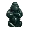 Kosta Boda Gabba Gabba Hey sculptuur 305 mm, Donkergroen< Glaskunst