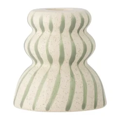 Bloomingville Gabin kandelaar 8 cm, Groen< Kaarsenhouders & Kaarsenborden