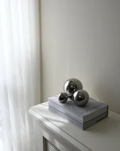 101 Copenhagen Gallery Balls decoratie 3-delig, Chrome< Decoratieve Accessoires