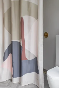 Mette Ditmer Gallery douchegordijn 150x200 cm, Sand< Douchegordijnen