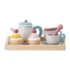Bloomingville Gentrim speelgoedservies, Grey< Kinderkamer Interieuraccessoires|Kinderkamer Interieuraccessoires