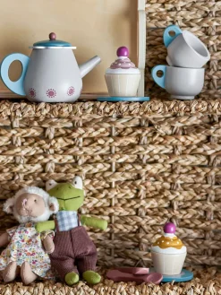 Bloomingville Gentrim speelgoedservies, Grey< Kinderkamer Interieuraccessoires|Kinderkamer Interieuraccessoires
