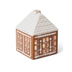 Kähler Gingerbread kandelaar small 11 cm, Bruin< Kaarsenhouders & Kaarsenborden
