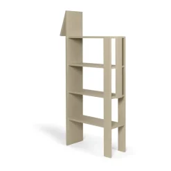 Ferm Living Giraffe boekenplank 69x140 cm, Cashmere< Planken & Planksystemen|Opbergoplossingen Voor De Kinderkamer