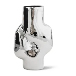 HKliving Gleam vaas high, Chrome< Vazen