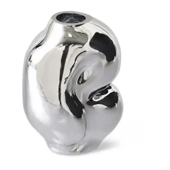 HKliving Gleam vaas small, Chrome< Vazen