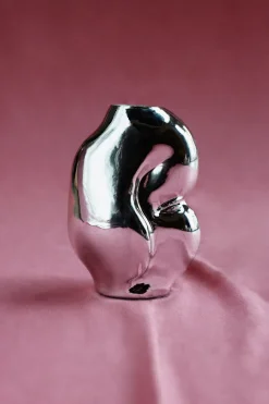 HKliving Gleam vaas small, Chrome< Vazen