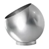 AYTM Globe bloempot Ø17 cm, Zilverkleurig< Bloempotten