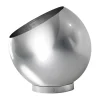 AYTM Globe bloempot Ø21 cm, Zilverkleurig< Bloempotten