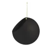 AYTM GLOBE hangende bloempot Ø21 cm h32 cm, Black< Bloempotten