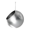 AYTM GLOBE hangende bloempot Ø17 cm h28 cm, Zilverkleurig< Bloempotten