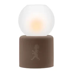 Solstickan Design Globe theelichthouder Ø9,5x17 cm, Bruin< Kaarsenhouders & Kaarsenborden