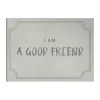 Kunskapstavlan® Good friend diploma poster 21x30 cm, Dusty mint< Posters